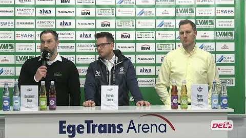 15.02.2026 - Pressekonferenz - Bietigheim Steelers vs. Eisbären Regensburg