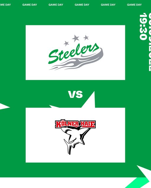 Gameday – die Steelers erwarten die Haie