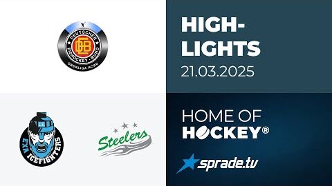 21.03.2025 - Highlights - KSW Icefighters Leipzig vs. Bietigheim Steelers