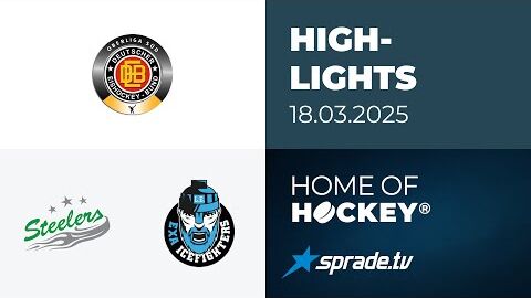 18.03.2025 - Highlights - Bietigheim Steelers vs. KSW Icefighters Leipzig