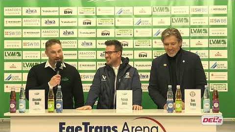 27.02.2026 - Pressekonferenz - Bietigheim Steelers vs. EV Landshut