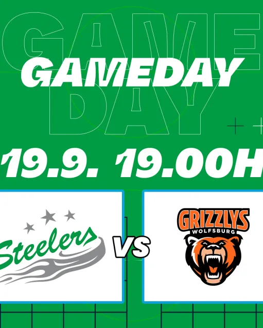 Gameday – die Steelers erwarten die Grizzlys Wolfsburg