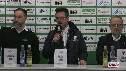 06.03.2026 - Pressekonferenz - Bietigheim Steelers vs. Lausitzer Füchse