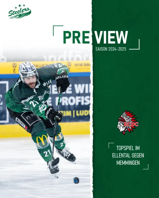 Topspiel im Ellental – die Indians aus Memmingen kommen