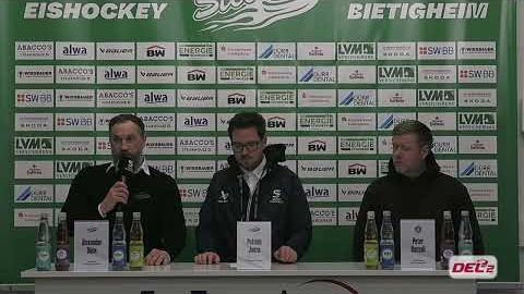 11.01.2026 - Pressekonferenz - Bietigheim Steelers vs. EC Bad Nauheim