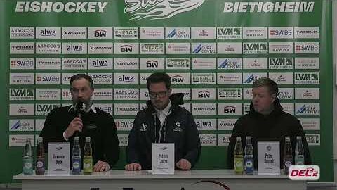 11.01.2026 - Pressekonferenz - Bietigheim Steelers vs. EC Bad Nauheim
