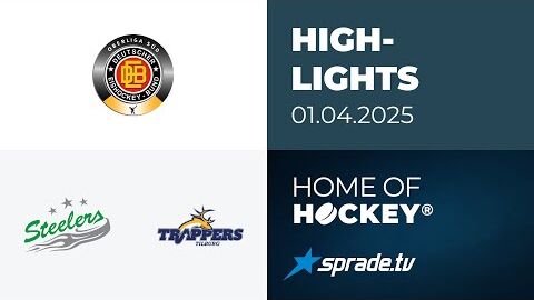 01.04.2025 - Highlights - Bietigheim Steelers vs. Tilburg Trappers