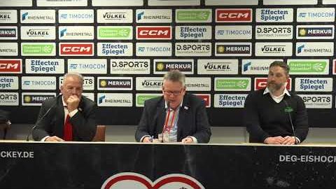 12.12.2025 - Pressekonferenz - Düsseldorfer EG vs. Bietigheim Steelers