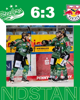 Evan Jasper schießt die Steelers zum 6:3-Sensationssieg gegen München