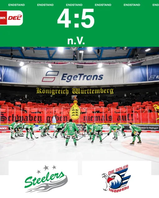 Starker Auftritt der Steelers gegen Mannheim wird mit einem Punkt belohnt