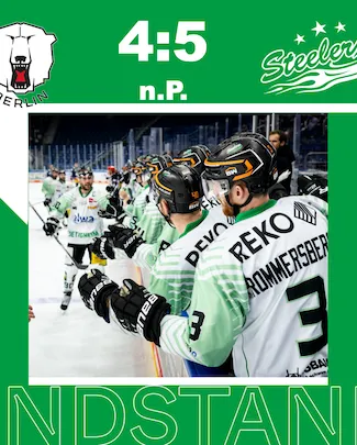 Dickes B oben an der Spree! Die Steelers gewinnen mit 5:4 n.P. in Berlin!