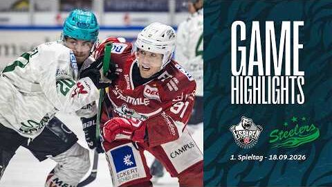 18.09.2026 - Highlights - Eisbären Regensburg vs. Bietigheim Steelers