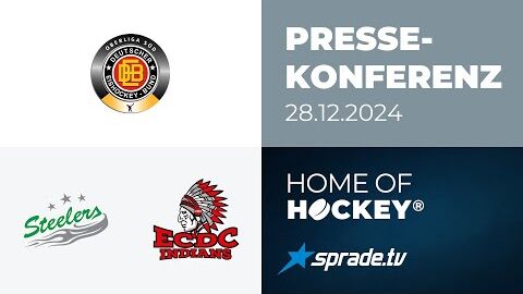 28.12.2024 - Pressekonferenz - Bietigheim Steelers vs. ECDC Memmingen Indians