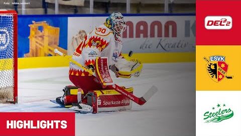 26.09.2025 - Highlights - ESV Kaufbeuren vs. Bietigheim Steelers