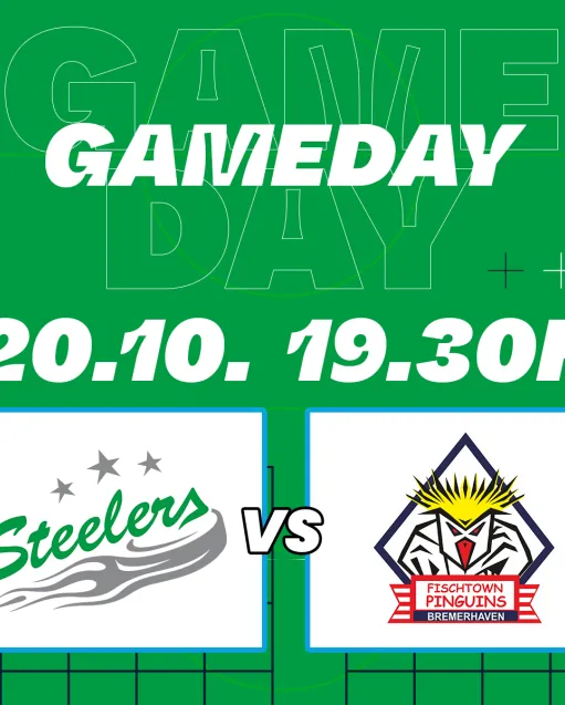 Gameday – die Steelers empfangen die Fischtown Pinguins aus Bremerhaven