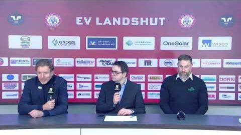 20.01.2026 - Pressekonferenz - EV Landshut vs. Bietigheim Steelers