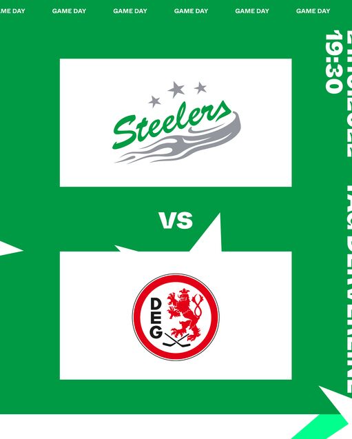 Gameday – die Düsseldorfer EG ist zu Gast