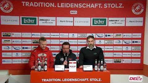 13.02.2026 - Pressekonferenz - EC Bad Nauheim vs. Bietigheim Steelers