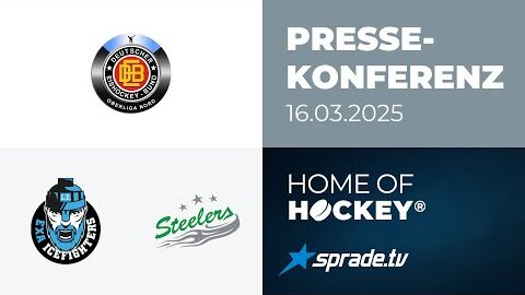 16.03.2025 - Pressekonferenz - KSW Icefighters Leipzig vs. Bietigheim Steelers