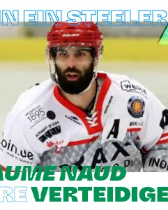 GUILLAUME NAUD VERTEIDIGT FÜR DIE STEELERS