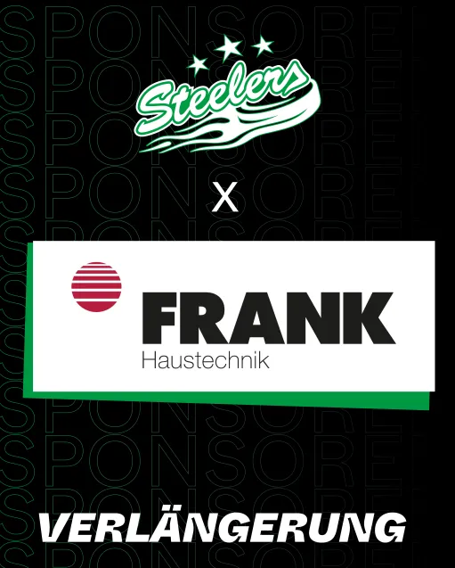 Frank Haustechnik bleibt Partner der Steelers