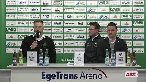 16.11.2025 - Pressekonferenz - Bietigheim Steelers vs. ESV Kaufbeuren