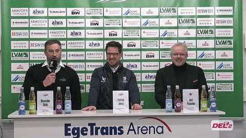 28.12.2025 - Pressekonferenz - Bietigheim Steelers vs. Starbulls Rosenheim
