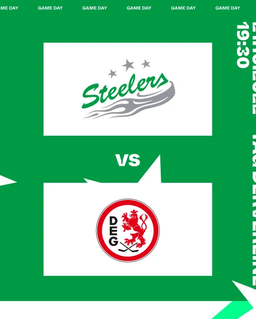 Gameday – die Düsseldorfer EG ist zu Gast