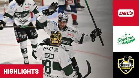 31.10.2025 - Highlights - Bietigheim Steelers vs. Krefeld Pinguine