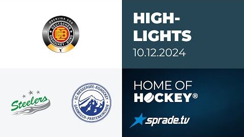 10.12.2024 - Highlights - Bietigheim Steelers vs. SC Riessersee