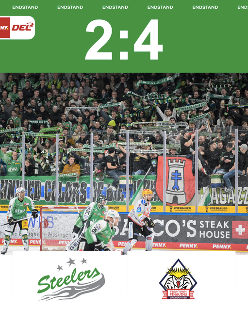 Steelers verlieren das letzte Heimspiel gegen Bremerhaven